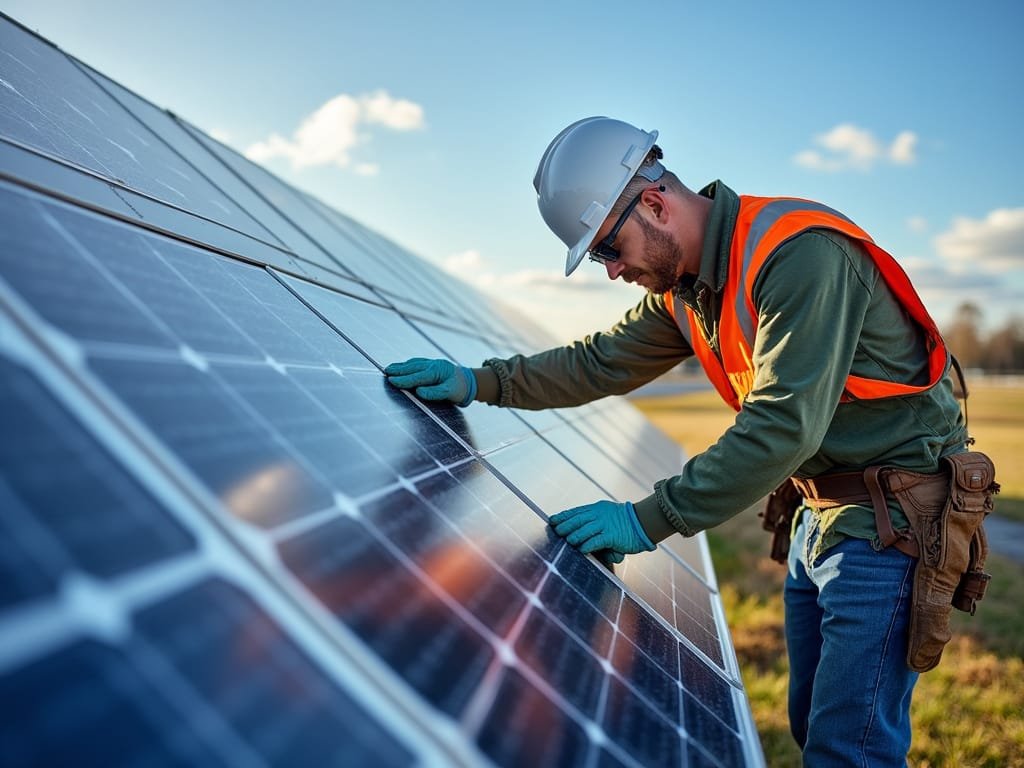 Mantenimiento de Paneles Solares